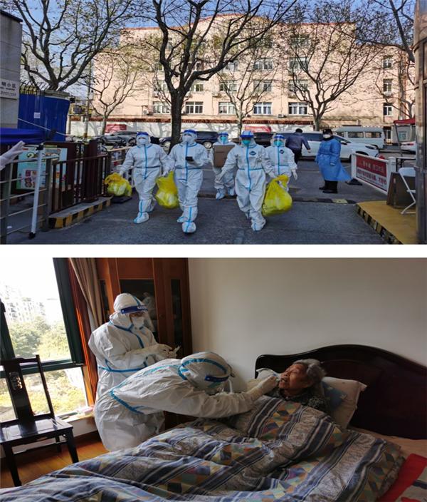 守“沪”温暖  同心抗“疫”让党旗在抗击疫情的第一线高高飘扬