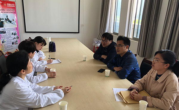 南昌大学抚州医学院领导莅临我院检查指导教学工作 南昌大学抚州医学院领导莅临我院检查指导教学工作