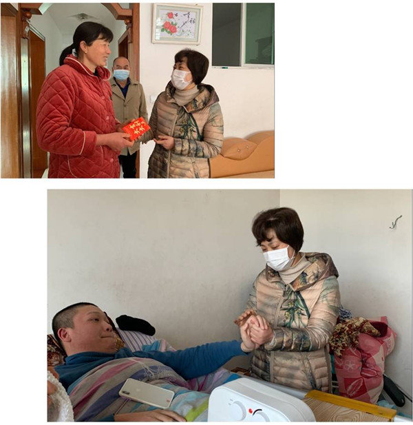 新春慰问送关怀  岁寒情深暖人心