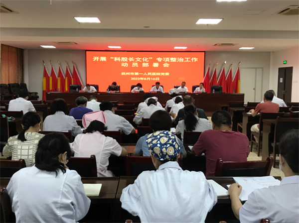 整治“科股长文化”顽疾 推动转变作风提效能