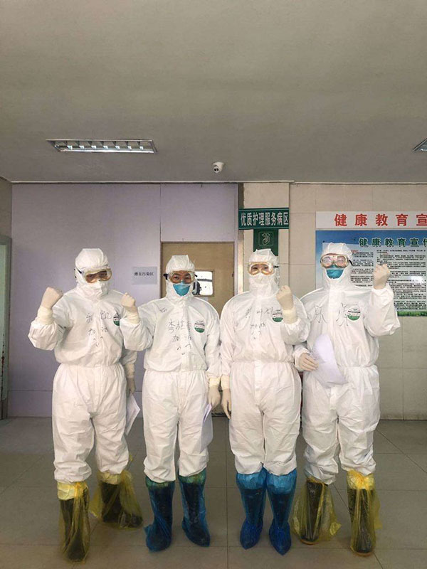 春意融融 隔离病房医患互许愿传递爱的祝福